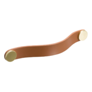 Maniglia Flexa in pelle - Beige