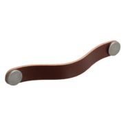Maniglia Flexa in pelle - Marrone
