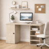 Bureau sur mesure bois blanchi