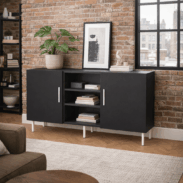 Credenza moderna su misura con gambe
