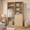dressing1-2 Dressing sur mesure sans porte classique