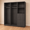 dressing2-1 Dressing sur mesure sans porte double penderies