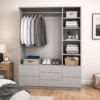 dressing5-2 Dressing sur mesure avec tiroirs et penderie